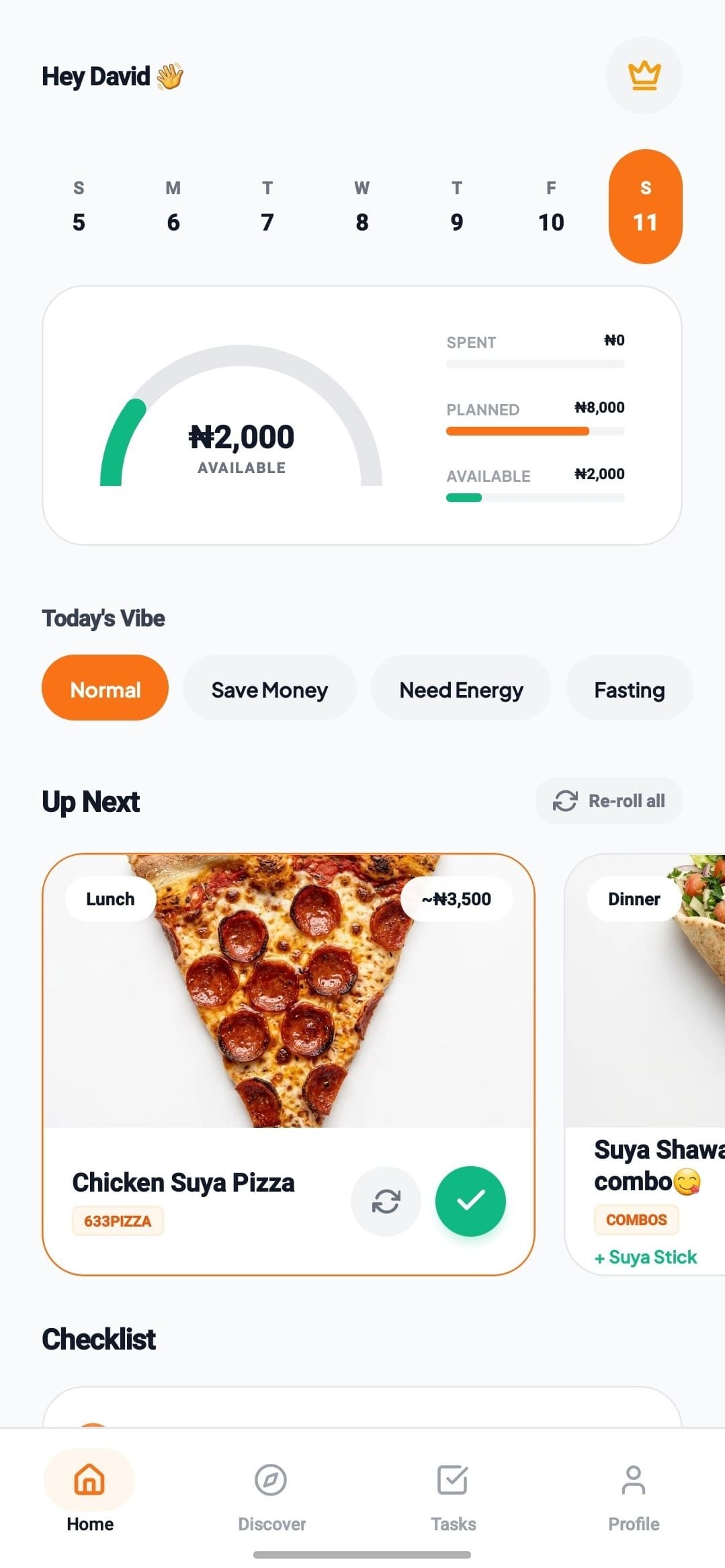 ChowCheck App Mockup